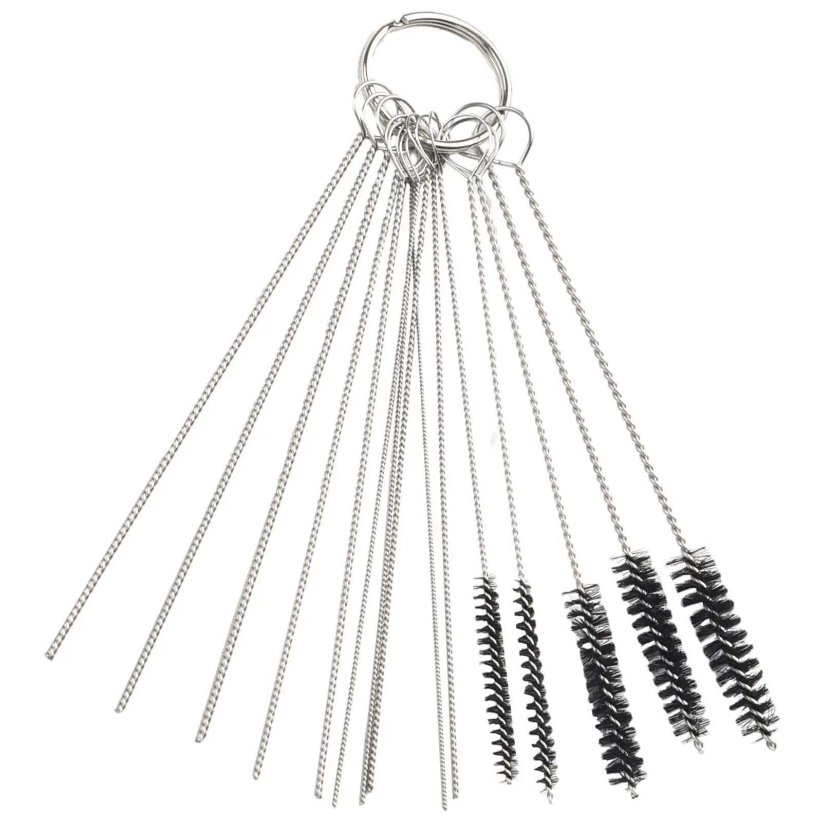 14 Pz Strumento Di Regolazione Del Carburatore Cacciavite Chiave A Tubo Set Spazzole Per La Pulizia Per Motosega Eater Trimmer Riparazione Utensili Manuali