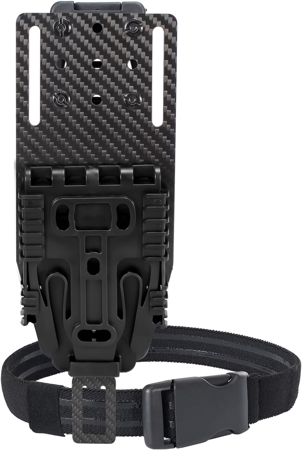 Drop Leg Holster Adapter Platform for QLS Kit- Modular Belt Holster Adapter, Adjustable Thigh Leg Strap System for Tactical Police Gear
