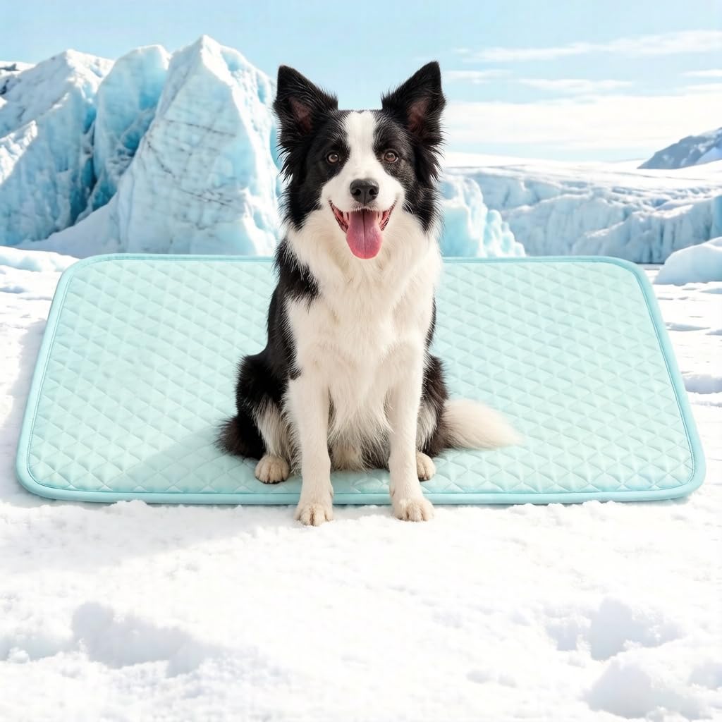 Koquena Dog Cooling Mat,Q-Max>0.4 Self-Cooling Pad
