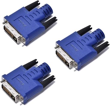 Evanlak DVI Display Emulator Headless Ghost, 1920x1080@60Hz up to 2560x1600@60Hz-3P, Dummy Plug, Virtual Display, RGB Monitor, Operating System Boot/Load Resolutions