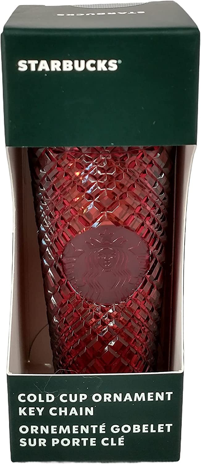 Amazon.com: Starbucks Merlot Jeweled Cold Cup Ornament Holiday