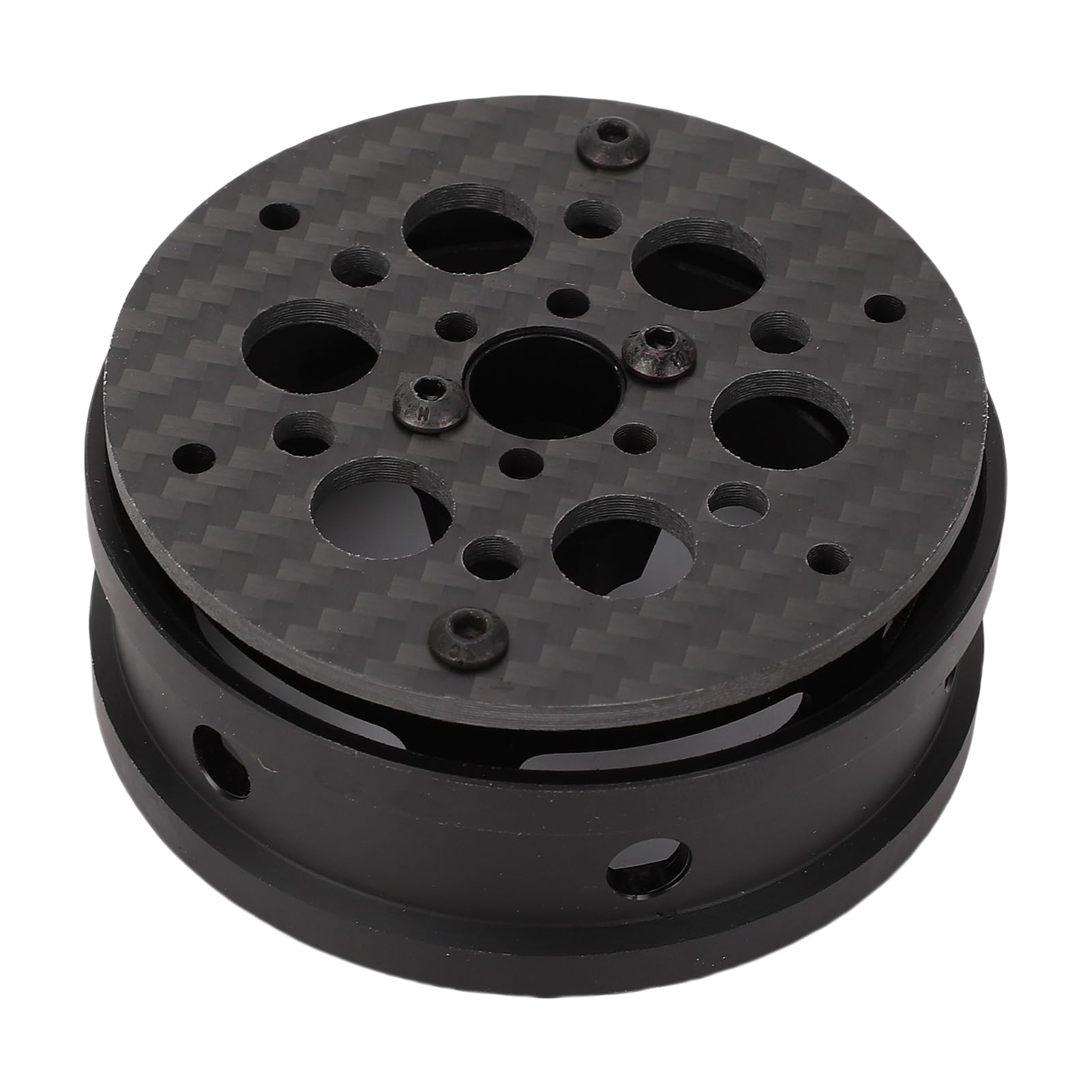 Generic Autentyczny Design 2,2" Lekki Zestaw Felg RC z Włókna Węglowego do Wspinaczki dla Entuzjastów Gąsienic RC z Włókna Węglowego
