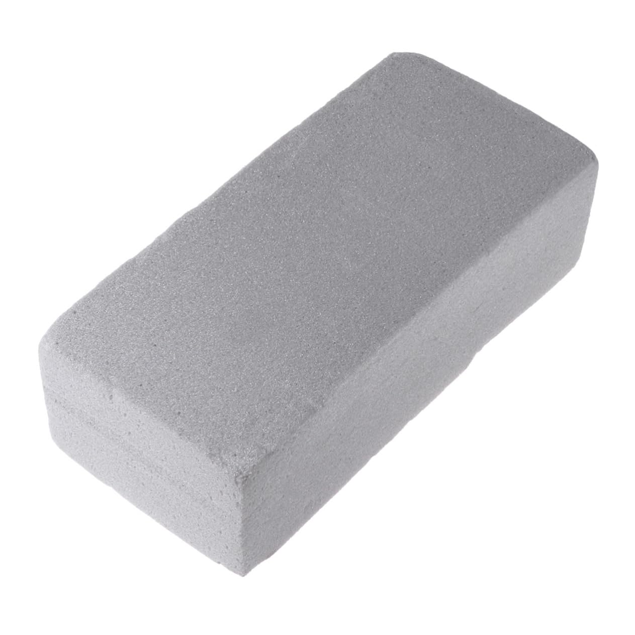 HOODANCOS Odorless Artificial Flower Mud Floral Block for DIY Arrangements High Absorbent Sponge Grey 23x10x7cm