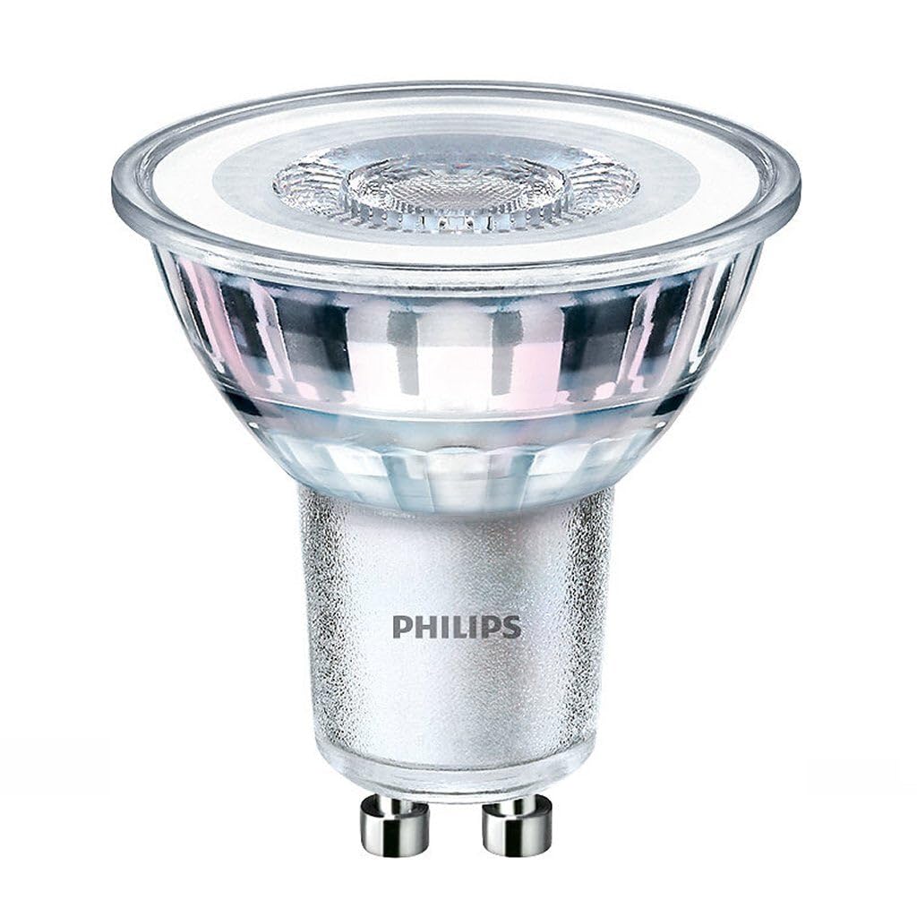 Philips 77427100 LED GU10 Reflector Bulb 4.6W Warm White 2 Pack