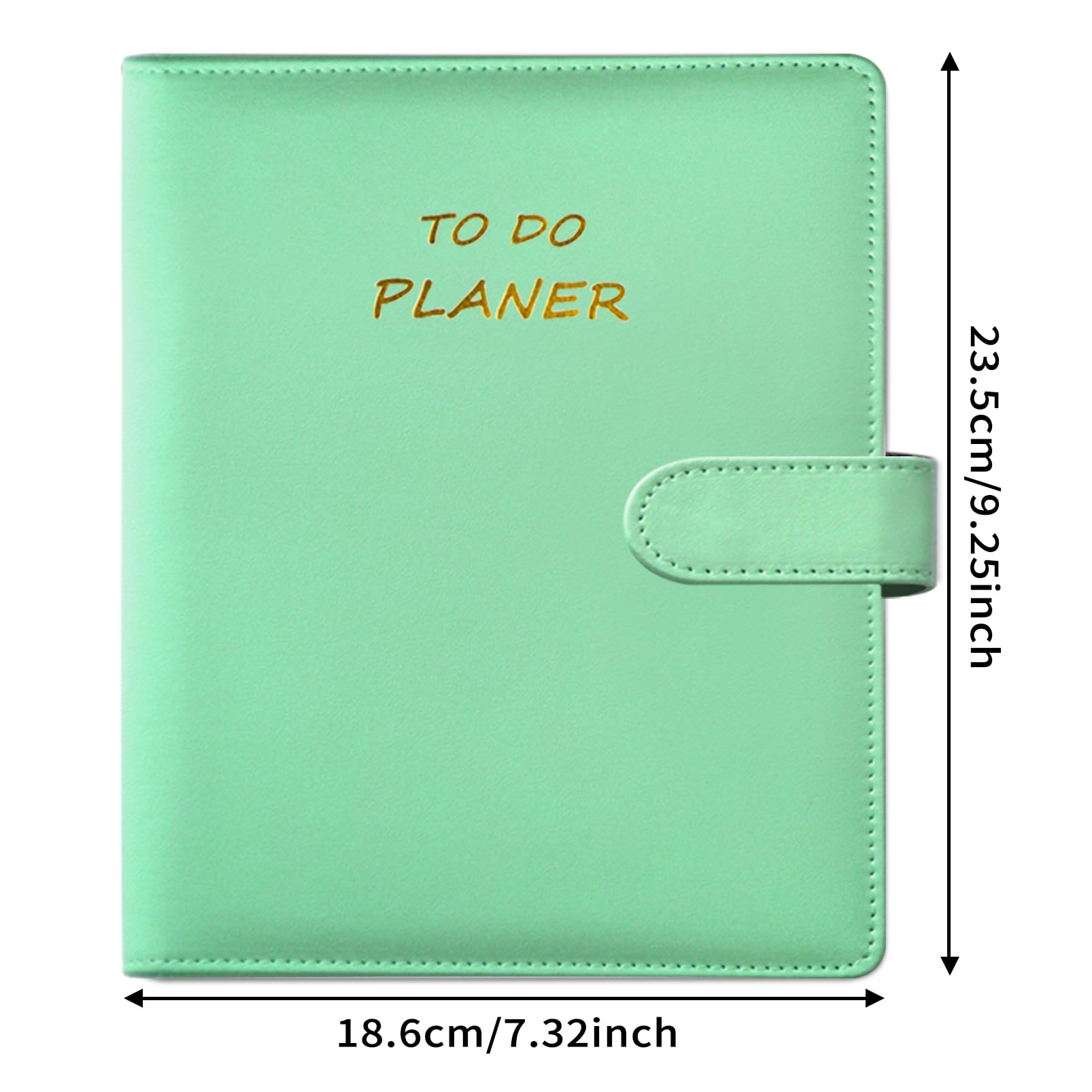 Recharge De Feuilles Quotidiennes A5 - 135 Pages, 6 Trous, Papier 100 G/m² - Pour Planner, Agenda, Organisation Journalière - 8