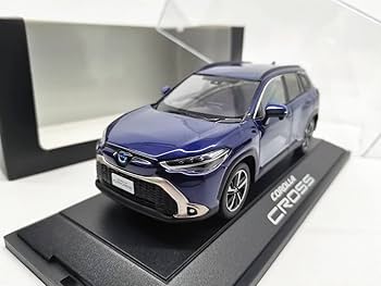 Amazon | 1/30 ミニカー カローラ クロス COROLLA CROSS 青
