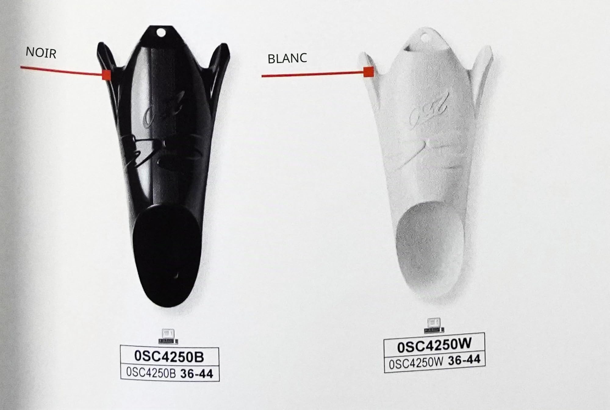 C4 Palmes en carbone UP Taille 44-45