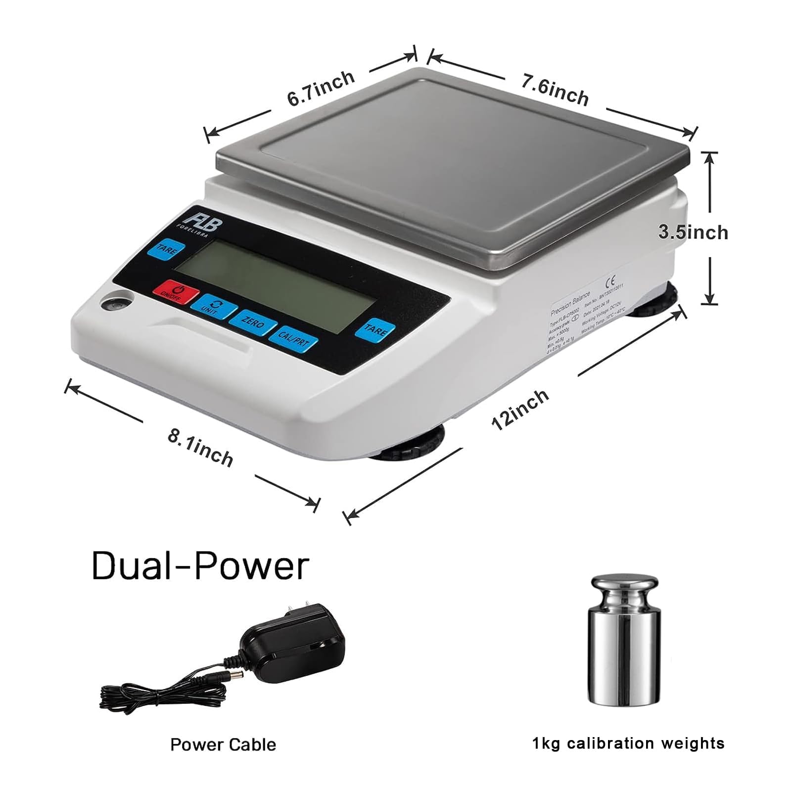 Präzisions-Laborwaage mit großer Reichweite, hohe Genauigkeit, 0,01 g, elektronisch, wissenschaftlich, analytisch, digitale Industriewaage, Kapazität 3000 g x 0,01 g
