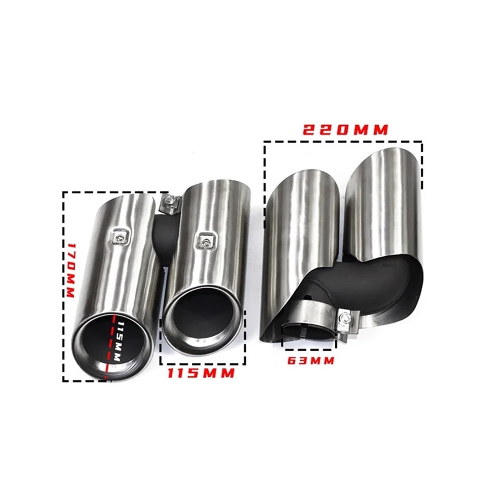 テールエンド部の交換作業実例4台 | EXART – High Performance Exhaust System マカン 2018-2024 車クワッドスポーツテールパイプマフラー排気ヘッダー 排気管 テールパイプ