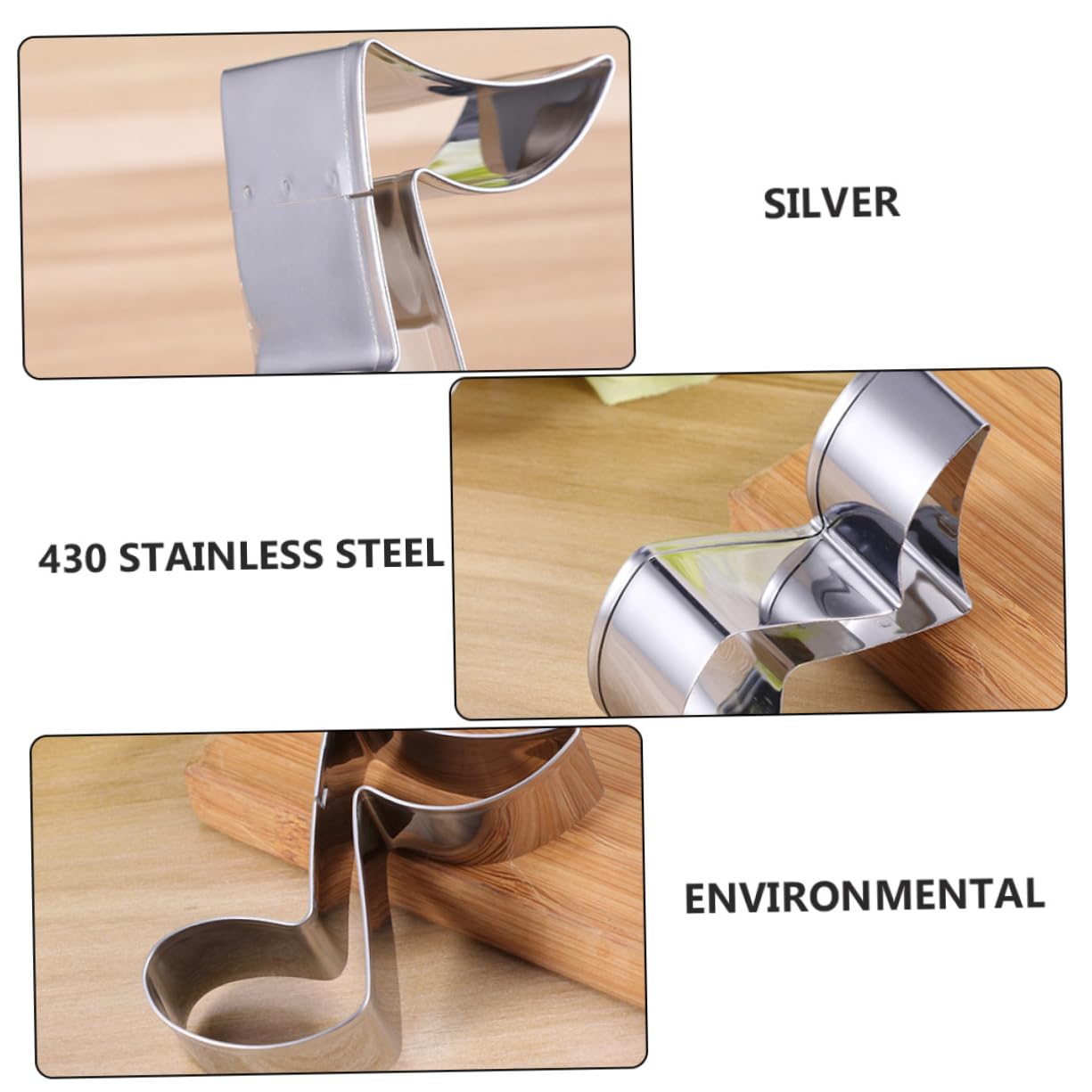 IMIKEYA 30pièces Emporte Forme De Notes Outils De Pâtisserie Pour Gâteaux Et Biscuits