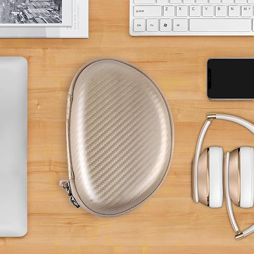 Miniatura 6 de Geekria Shield - Funda para auriculares compatible con Beats Studio Pro, Solo 3, Solo 2, Solo HD, funda de repuesto rígida de viaje con