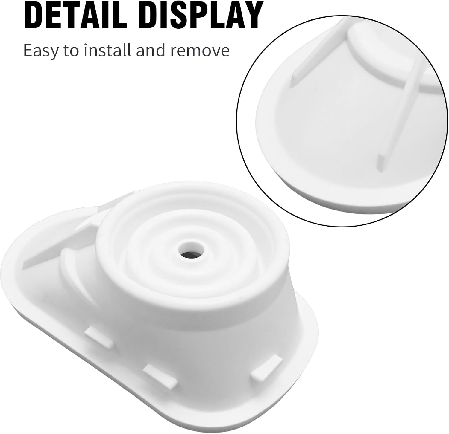 92169185 White Rubber Manual Transmission Shift Boot Lower, Replacement for Pontiac GTO 2004 2005 2006