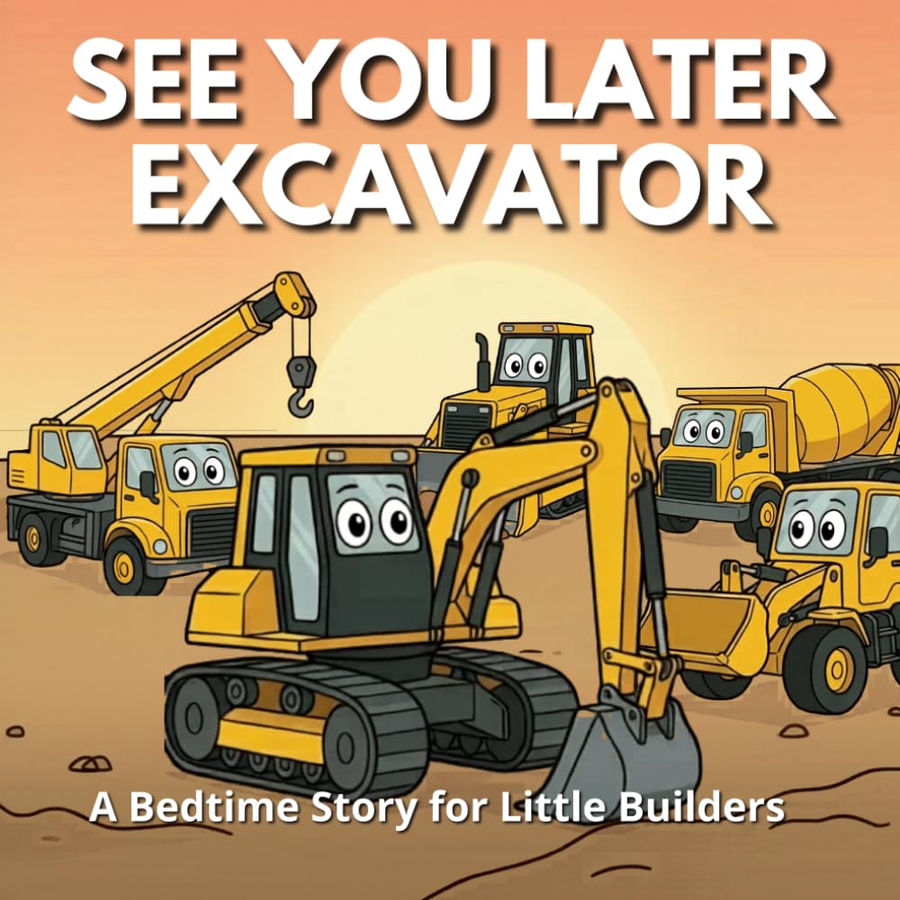 See You Later, Excavator: A Bedtime Story for Little Builders