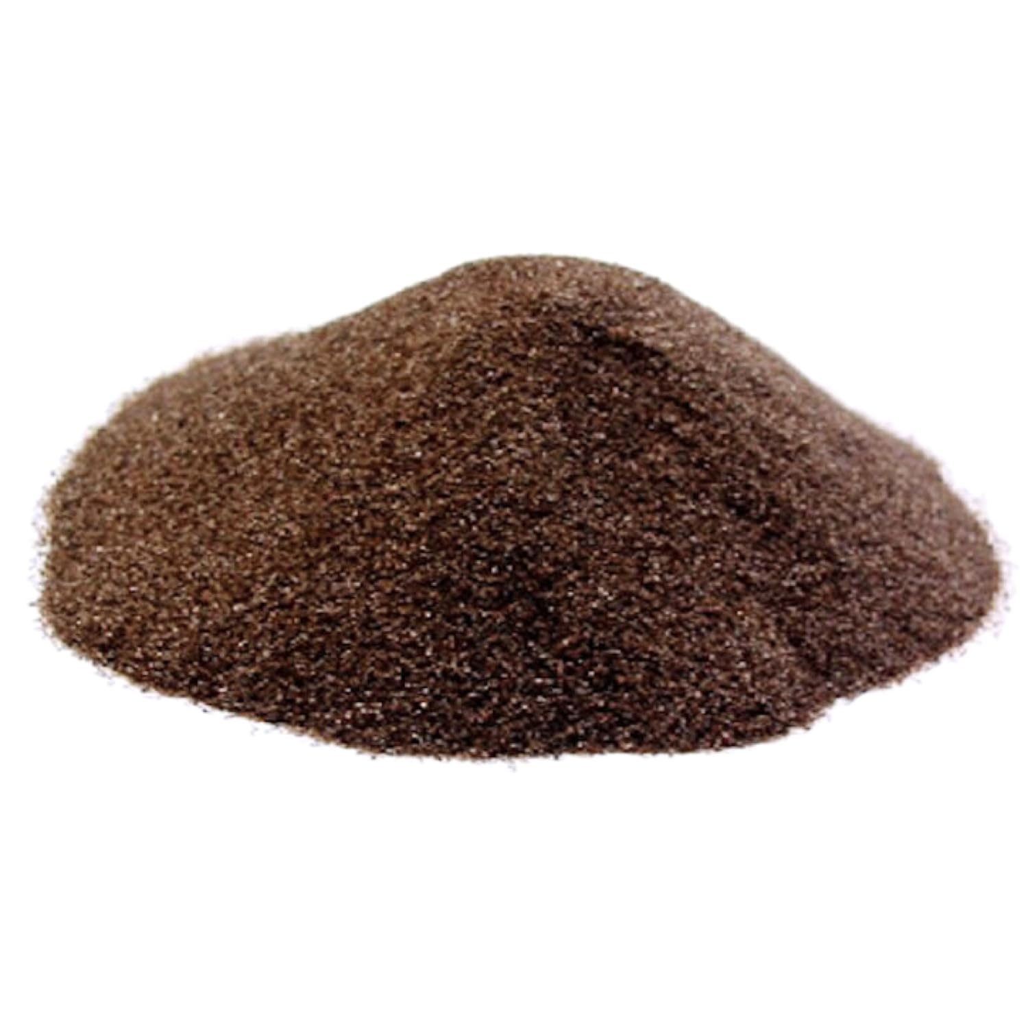 Corindón Marrón Abrasivo 25Kg 14 Mesh - Arena para Arenadora, Dureza 9 Mohs, Reutilizable 7-9 Veces, para Metales, Madera, Joyería - LordsWorld