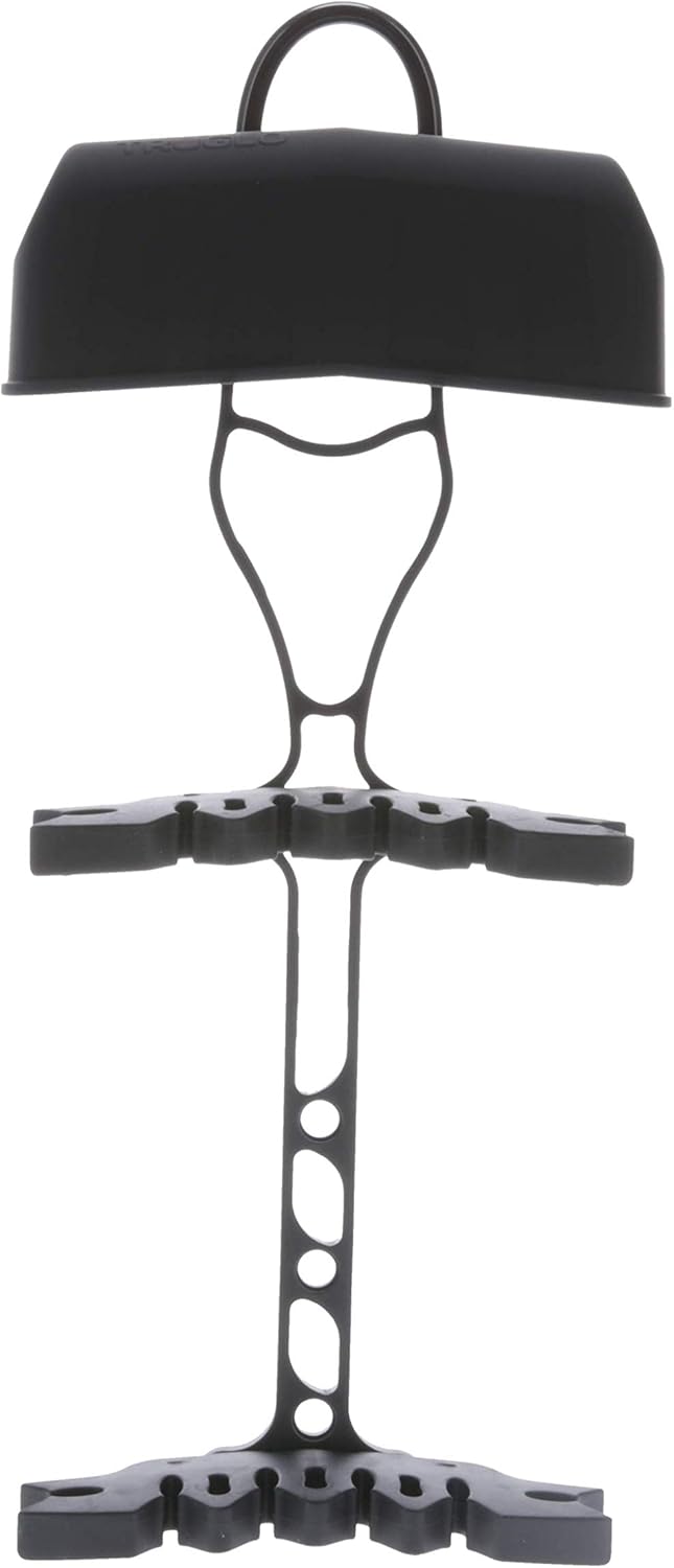 TruGlo Tectro 6-Arrow Ultra-Quiet Lightweight Aluminum Vibration-Absorbing Bow Hunting Archery Quiver