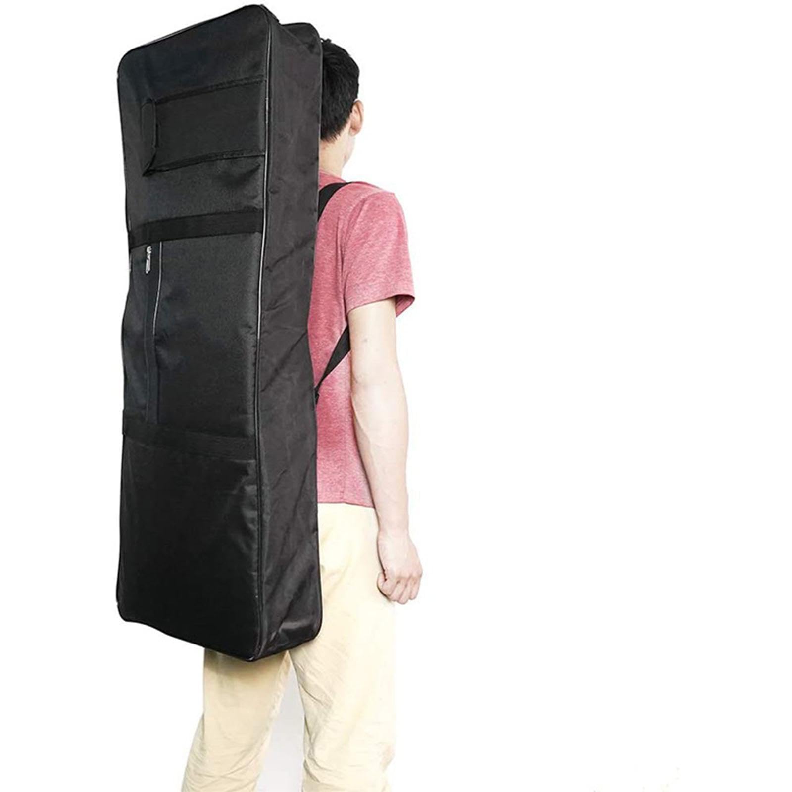 Borsa per tastiera da 76 tasti Borsa per tastiera con manico Custodia per tastiera ispessita Custodia per pianoforte elettronico per concerti di