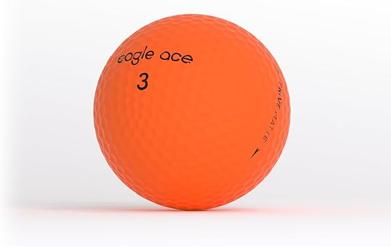 Eagle AceTM DriveMatte Golf Balls-2 Layers-Maximum Distance,Optimal Spin Control