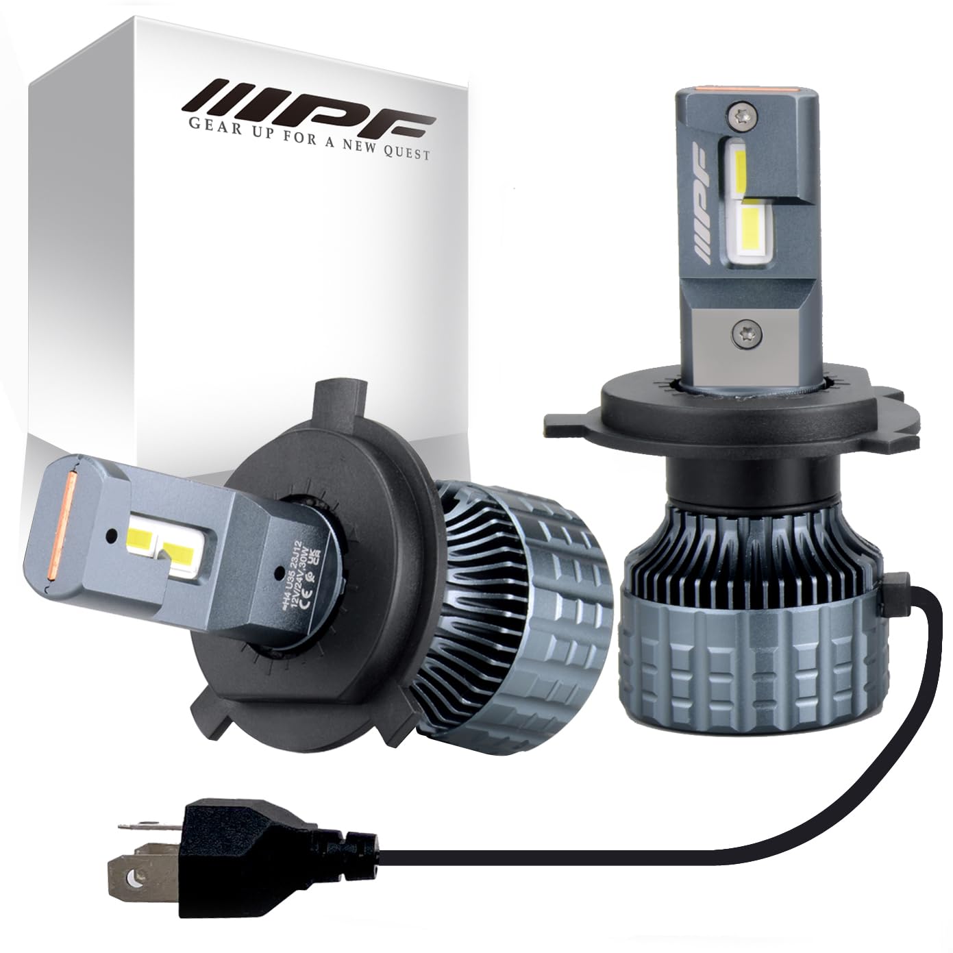 Amazon | M's Basic by IPF ヘッドライト フォグランプ LED 車用 H4 Hi