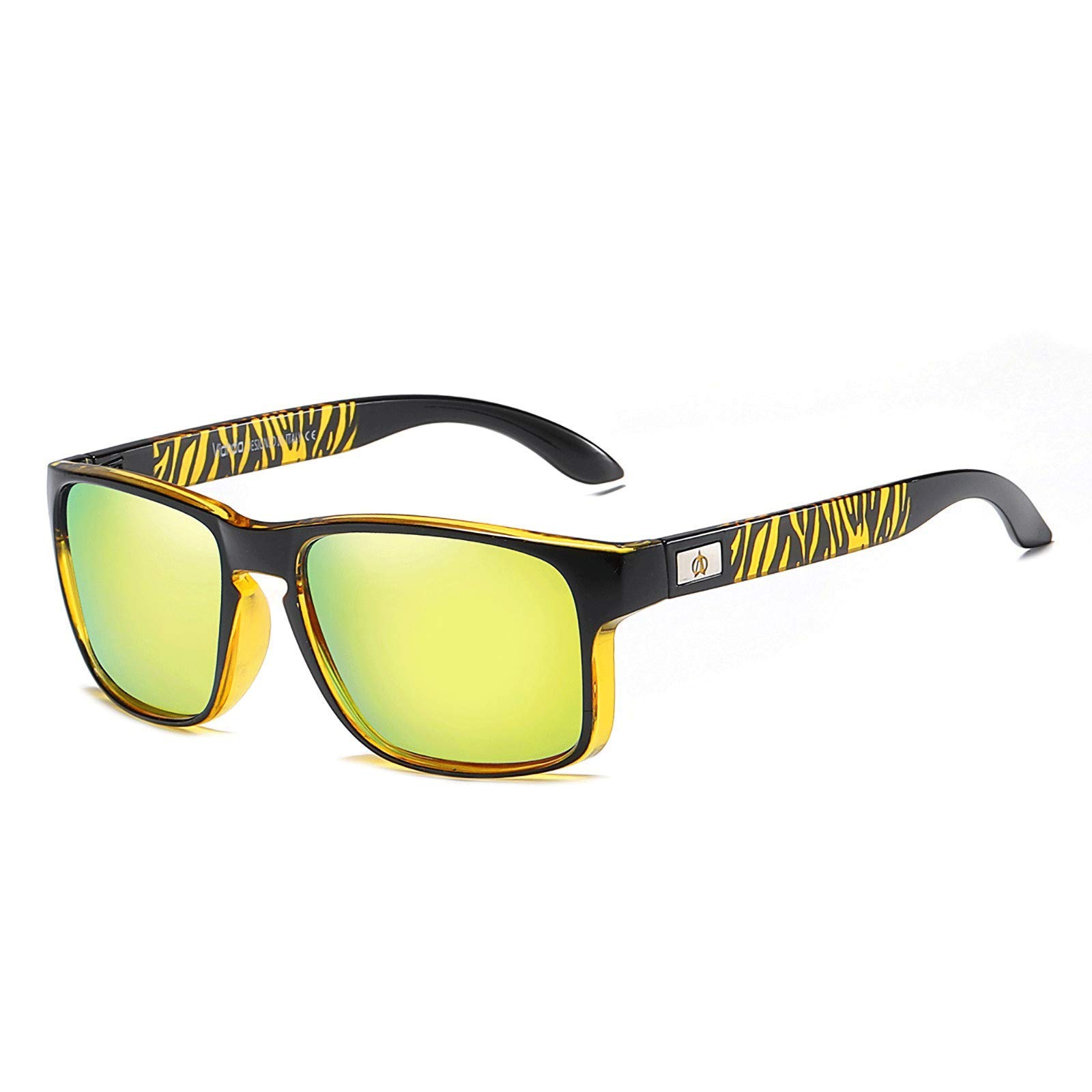 VIAHDA Polarized Sunglasses Square For Men Women Sport Outdoor Driving Fishing Glasses 6012