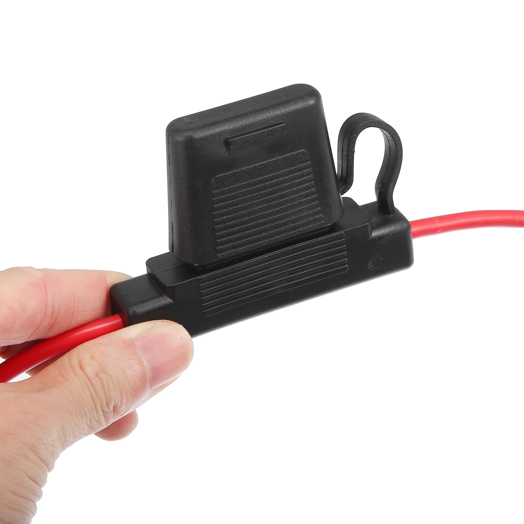 QUARKZMAN 2 Set DC 12V 10AWG 10 Calibro ATC Linea Fusibile Contenitore con 50A Fusibile