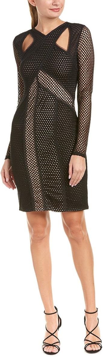 jaylynn mesh patchwork dress