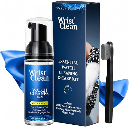 Cod Rag Watch Cleaner Amazon.com: Essential Watch Cleaning Kit | Safe on all Metals ...