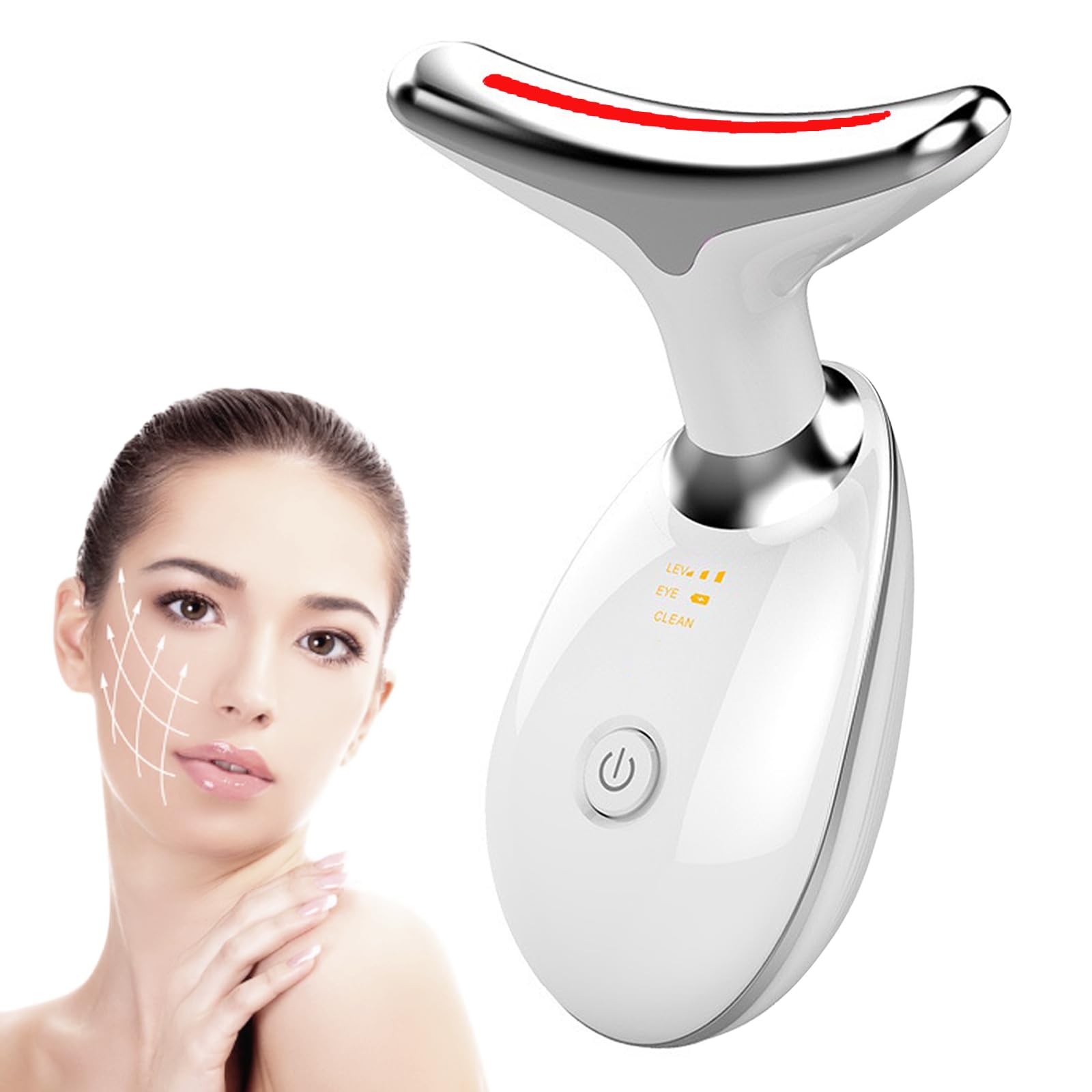 3-in-1 Beauty Device,Facial and Neck Massager,Multifunctional Skin Care Tools