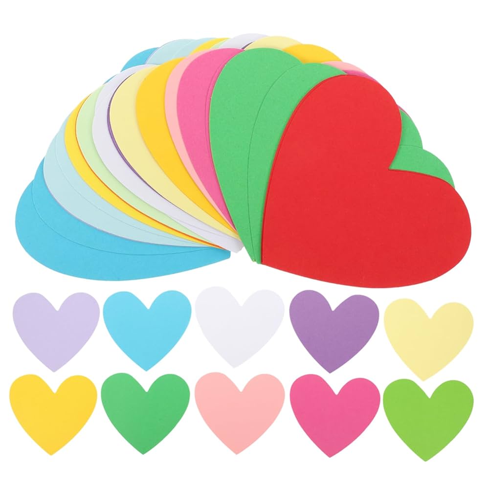 Amazon.co.jp: Operitacx 30個入り ハート型ペーパーカット