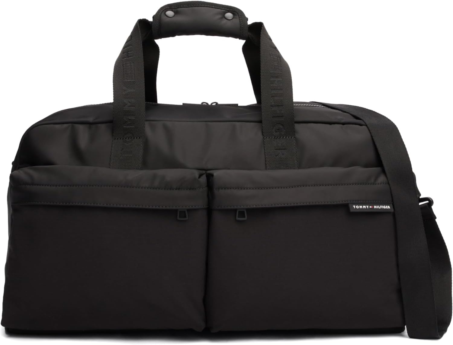 Tommy Hilfiger Men's Element Duffle Bag with Removable Crossbody Strap