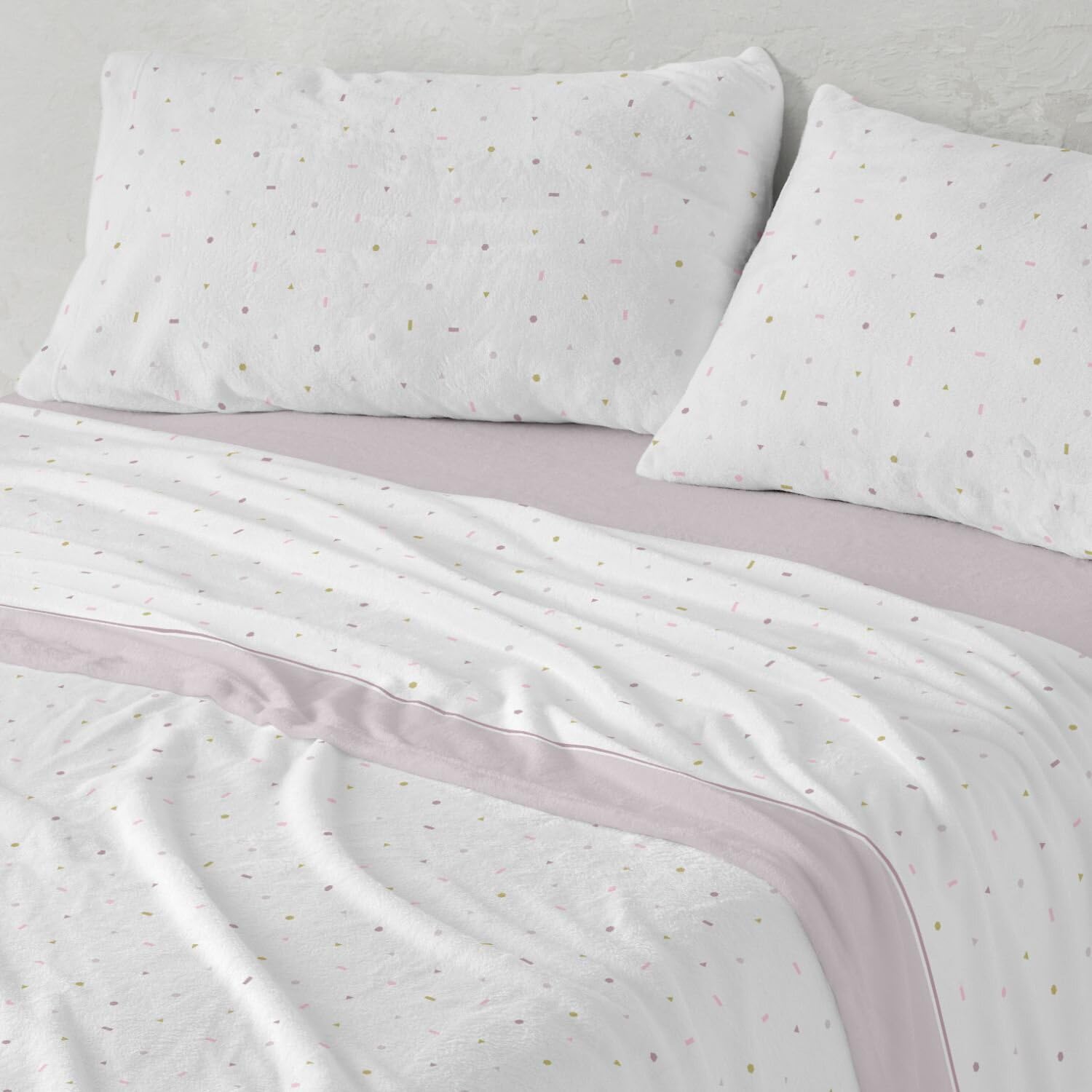 Burrito Blanco | Sábanas de Coralina | Cama de 120cm. (+Medidas Disponibles) | Diseño 997 | Color Nude (120x190/200cm.)
