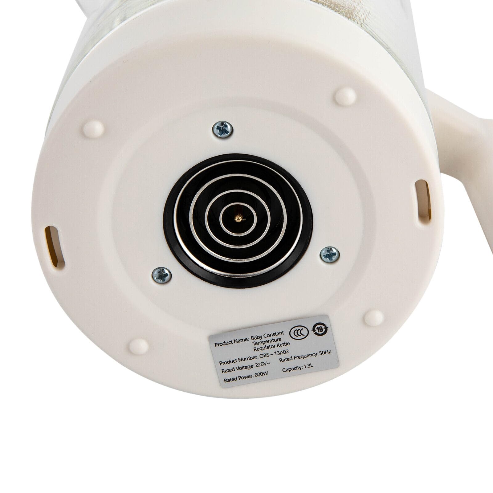 scaldabiberon per bambini, 1,3 l, con display LCD e controllo intelligente della temperatura, tempo regolabile, riscaldamento rapido e funzione memory