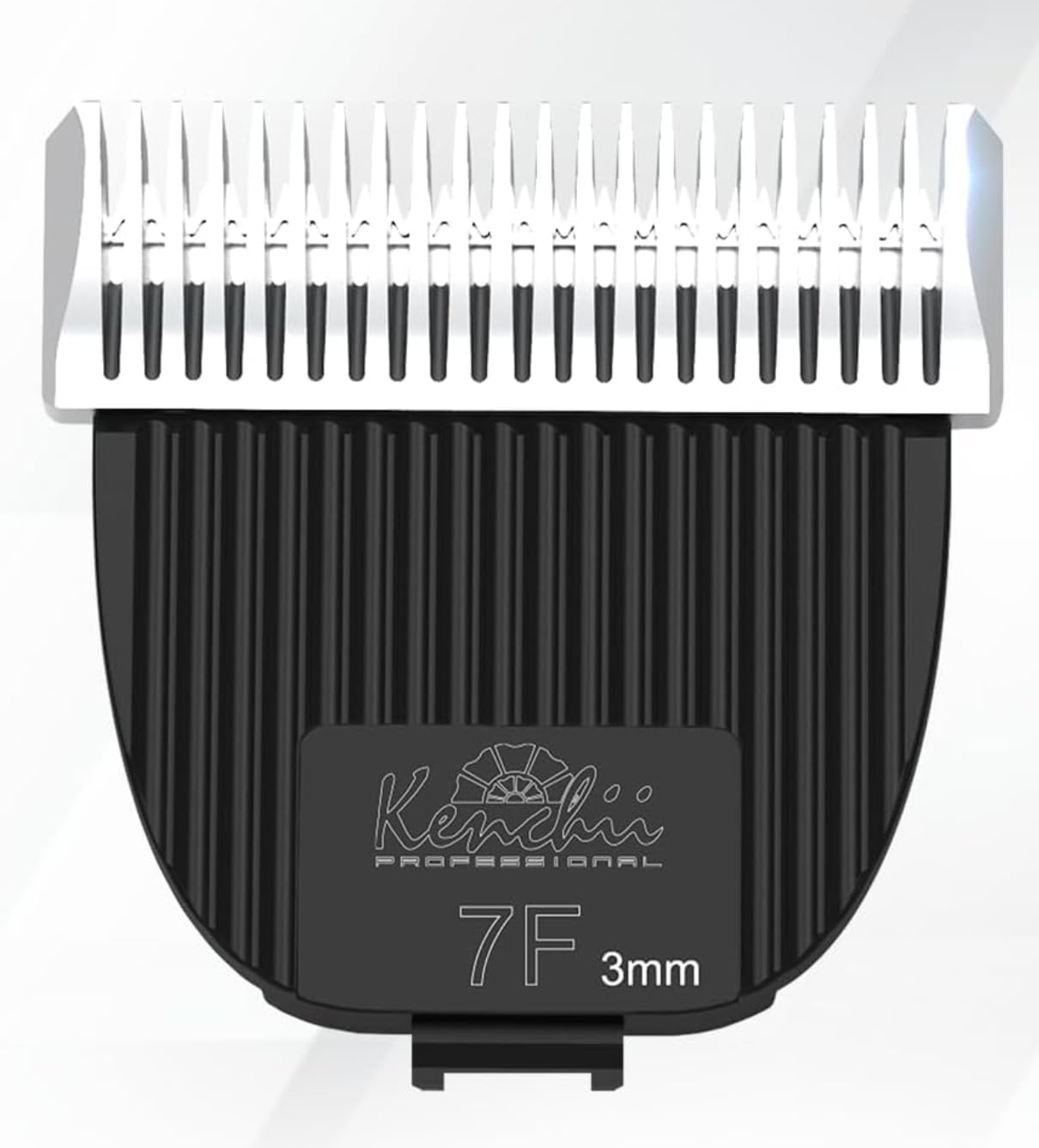 KenchiiFlash Clipper Blade (7F,3mm) Only Compatible with Flash Clipper,Black & White