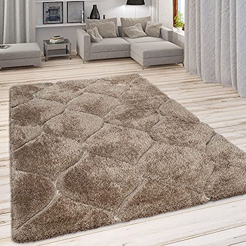 Image of Carpet for Living Room 6x9 feet Anti Skid Rug Colour Beige