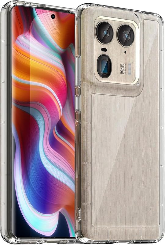 Helix Shockproof Hard Unbreakable Glass TPU Crystal Clear Back Cover Case for Motorola Edge 50 Ultra Helix Shockproof Hard Unbreakable Glass TPU Crystal Clear Back Cover Case for Motorola Edge 50 Ultra