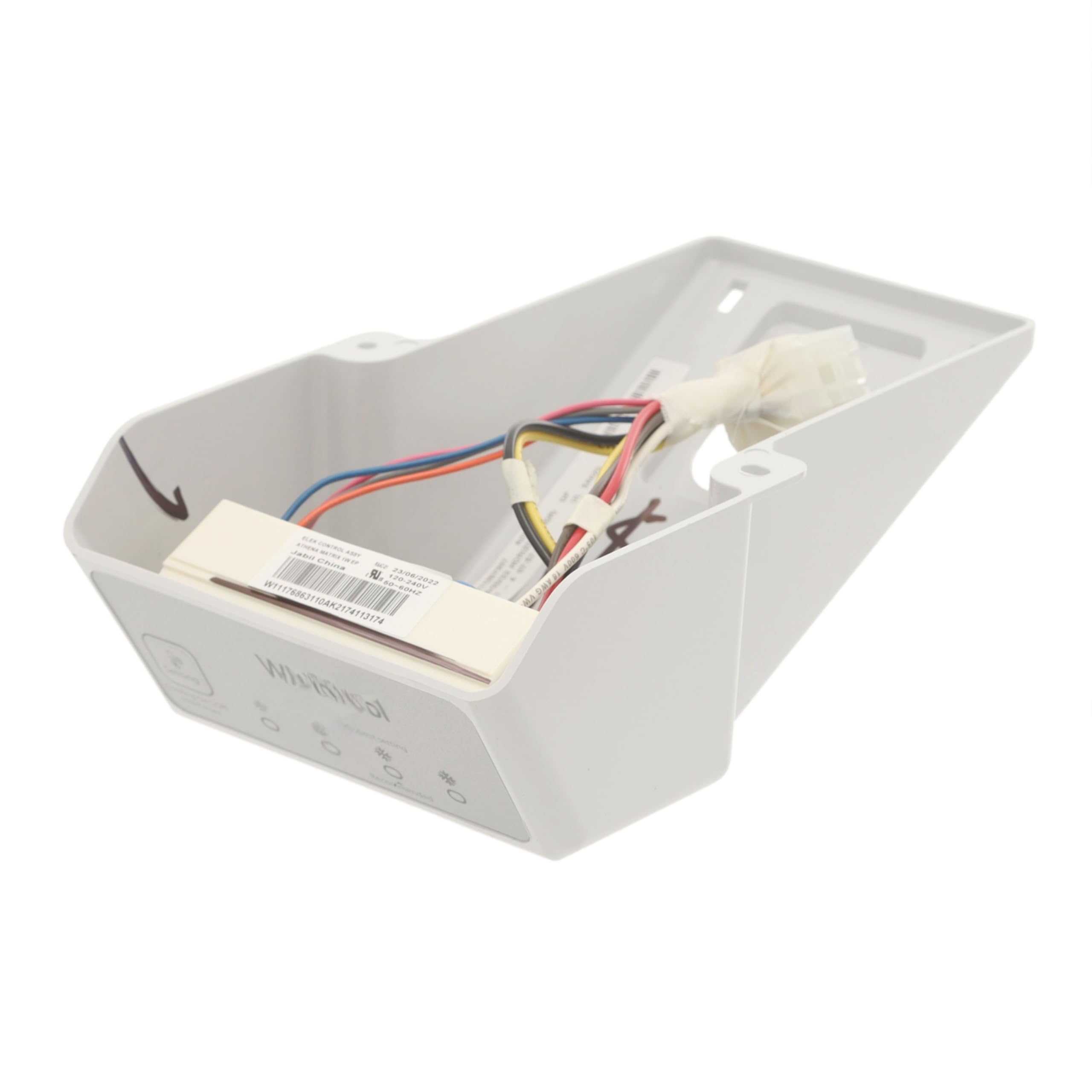 Foreverpro W10869714 Refrigerator User Control Box Assembly Replacement For Whirlpool, Maytag, Amana, Kenmore Top-Mount Refrigerators - Replaces W11353813, W10630523, W10841247, Ap6890108