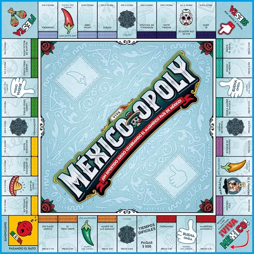 Mexico-Opoly Juego de Mesa en Español miniatura 4