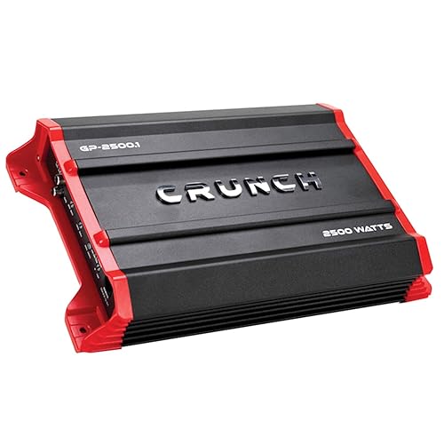 Miniatura 4 de Crunch Ground Pounder GP-2500.1 Amplificador monobloque de 2500 vatios