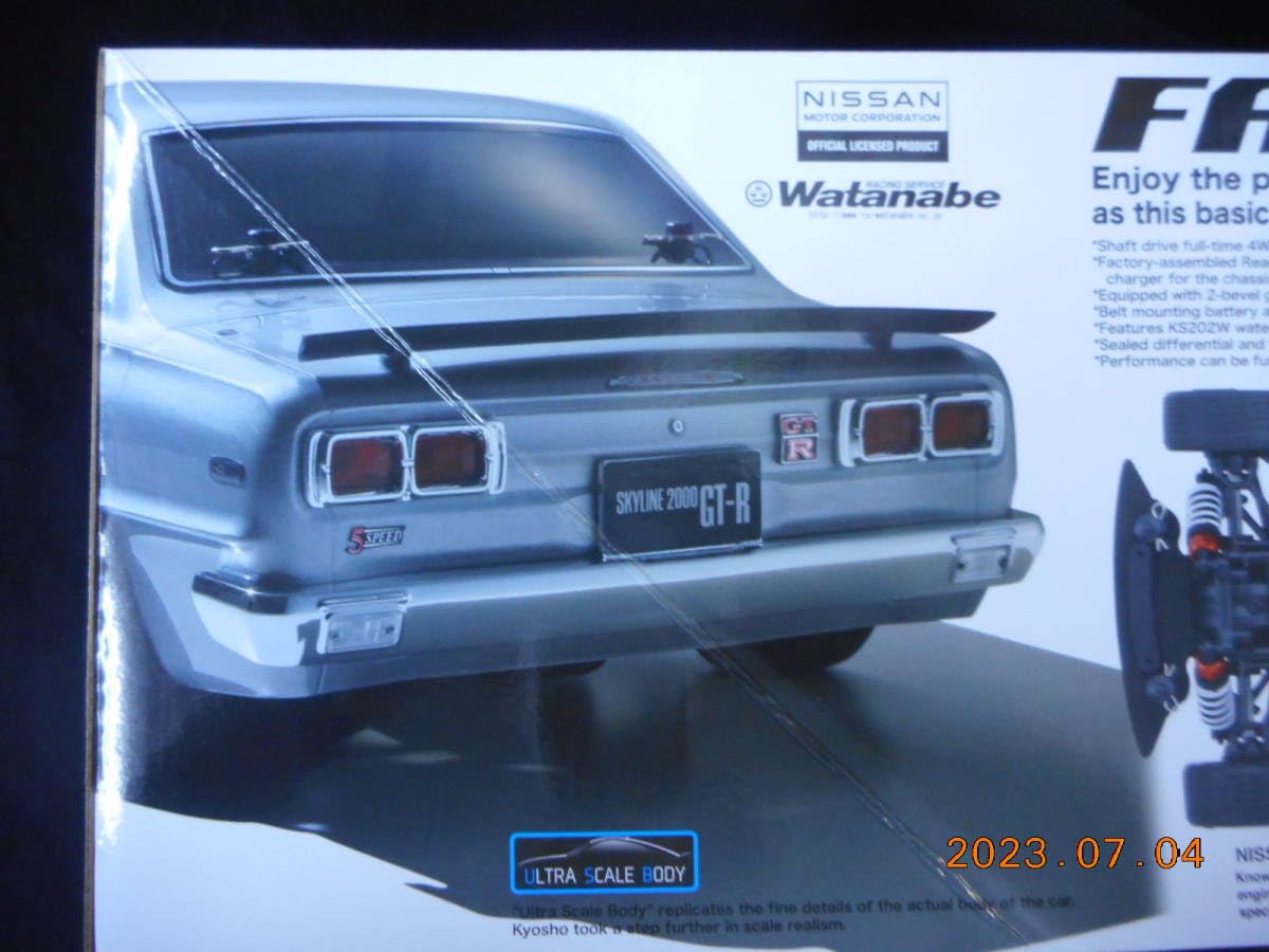 Amazon.co.jp: 京商 1/10 フェーザーMk2 スカイライン 2000GT-R KPGC10