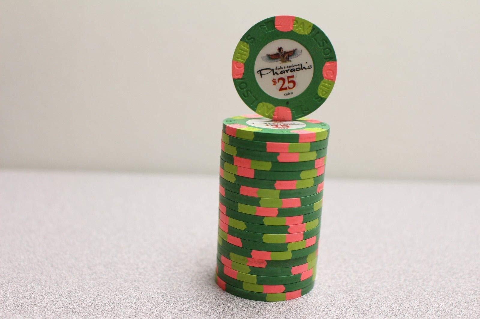 Paulson Brand Pharaoh's Club and Casino Series Poker Chips (Set of