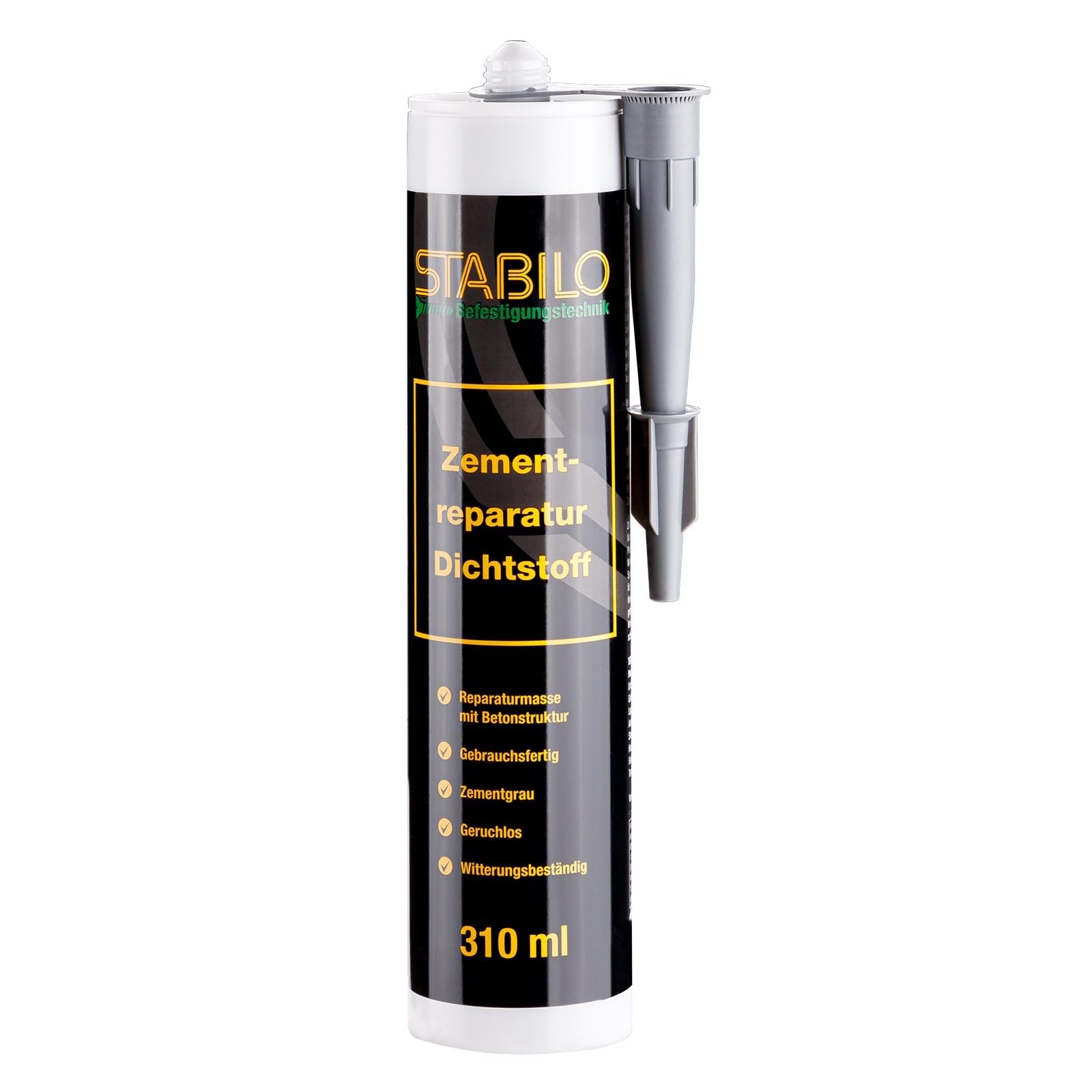 12x Zementreparatur Dichtstoff 310ml | Reparatur-Mörtel, Cement Repair, Fugenmörtel | 12 Stück