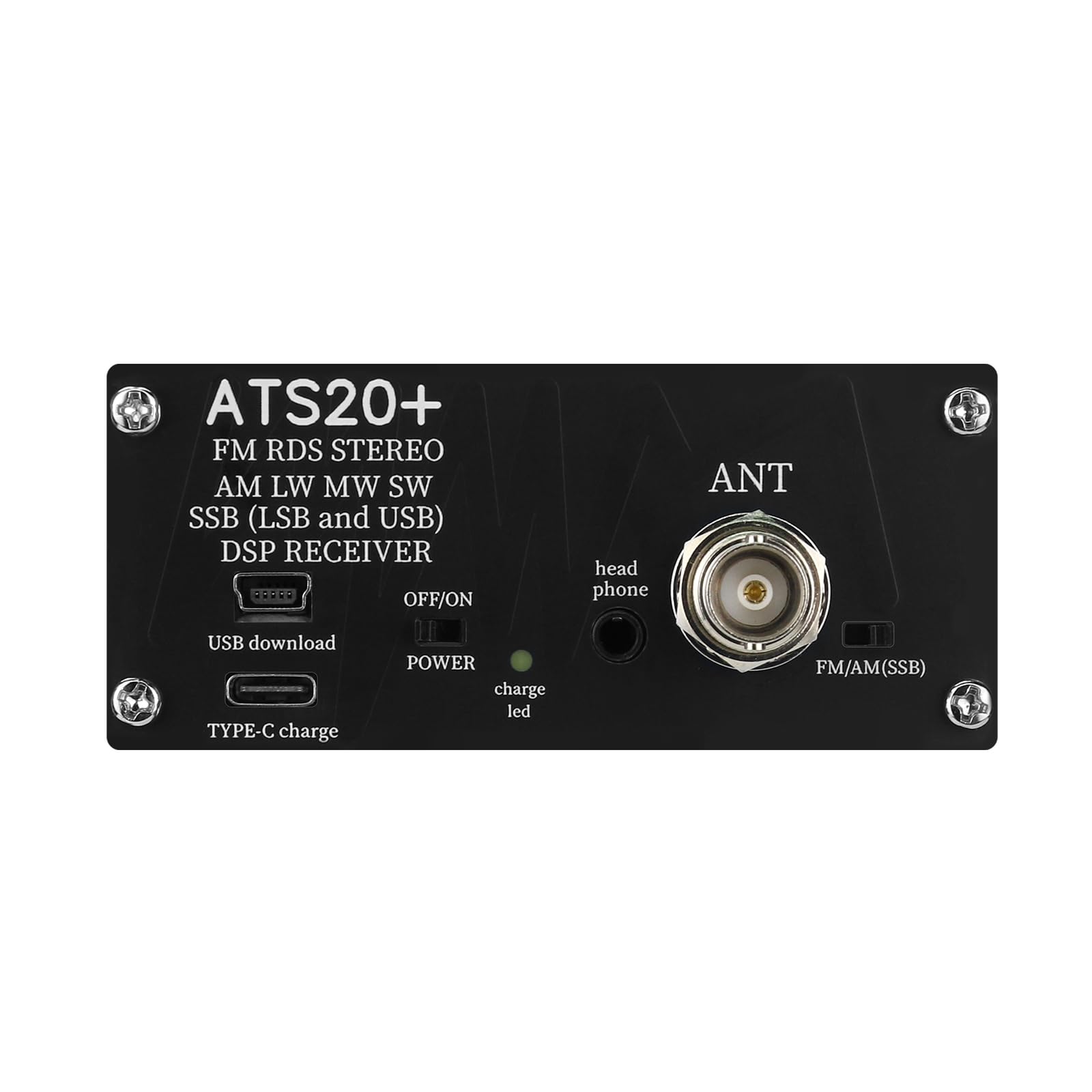 ATS-20+ Plus ATS20 V2 SI4732 Radio Empfänger DSP SDR Empfänger FM AM (MW und SW) und SSB (LSB und USB)