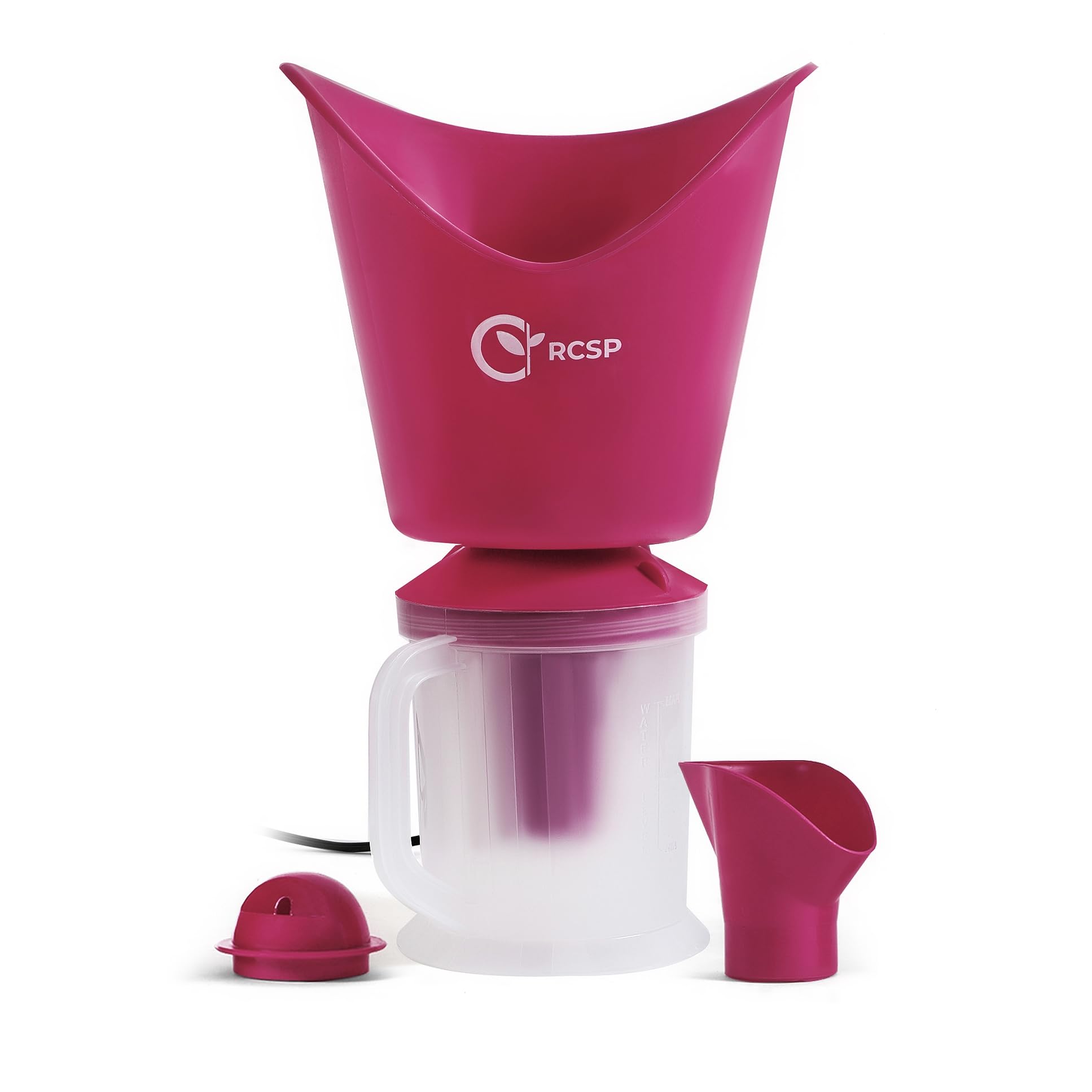 3-in-1 Vaporizer | Steam Inhaler | Ideal for Cold, Cough & Sinus Relief | Portable and Easy to Use | Suitable for Kids & Adults Vaporizer (pink)