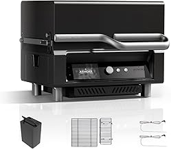 ASMOKE Essential - Smart Portable Wood Pellet Grill with 5