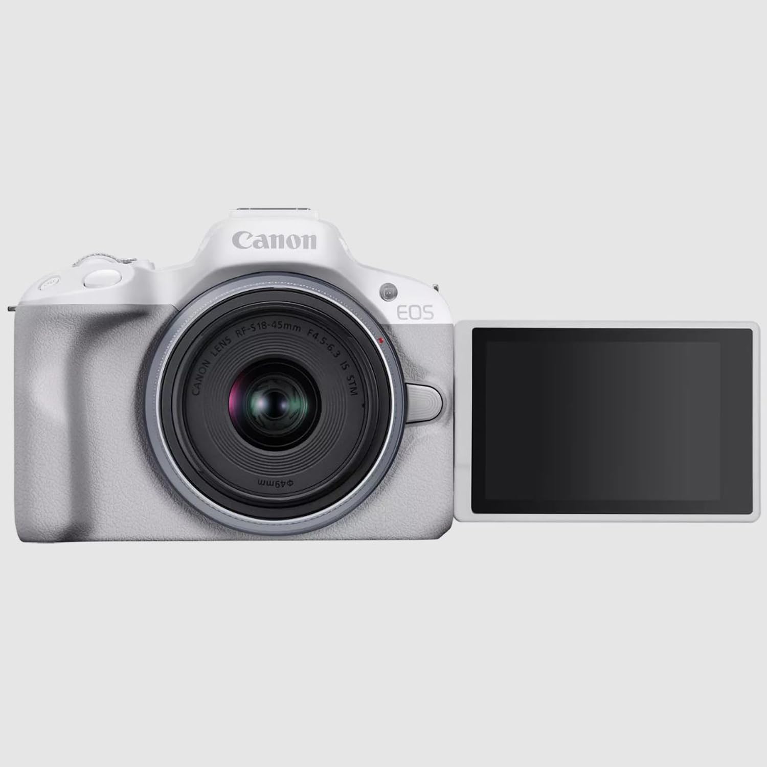 Amazon.com : Canon EOS R50 Mirrorless Camera (White) with RF-S 18
