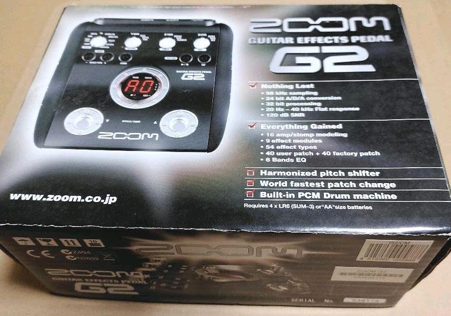 ZOOM G2 エフェクター ZOOM G2.1Nu マルチエフェクター G2.1Nu Guitar