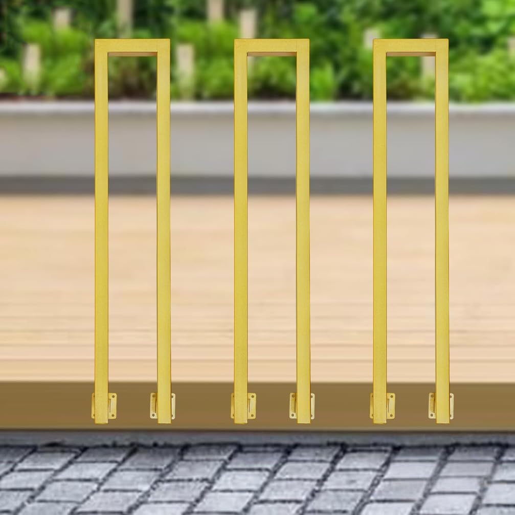 Indoor Stair Railing Adjustable U Shaped Stair Rail Height 35 110cm Outdoor Steps Railing for Garden House Entrance Backyard Safety Durable & Stylish Design