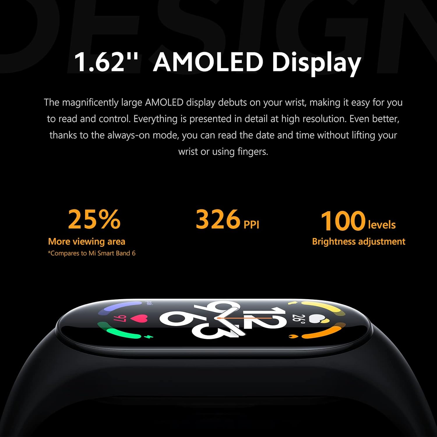 Xiaomi Mi Smart Band 7 Sport Activity Tracker,Orologi Connessi AMOLED 1,62,110+ Modalità di Esercizio,14 Giorni di Durata Della Batteria,Cardiofrequenzimetro,Monitoraggio del Sonno,5ATM Impermeabile Xiaomi Mi Smart Band 7 Sport Activity Tracker,Orologi Connessi AMOLED 1,62,110+ Modalità di Esercizio,14 Giorni di Durata Della Batteria,Cardiofrequenzimetro,Monitoraggio del Sonno,5ATM Impermeabile