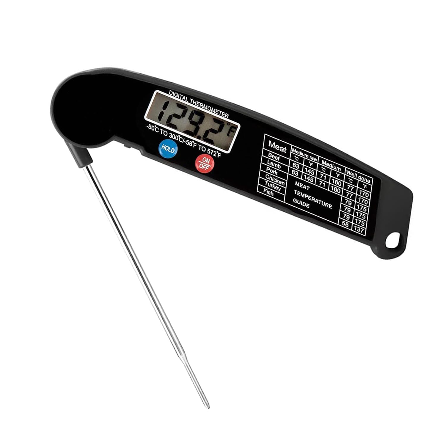 Meat Probe Thermometer, Digital Thermometer Cooking Food Thermometer