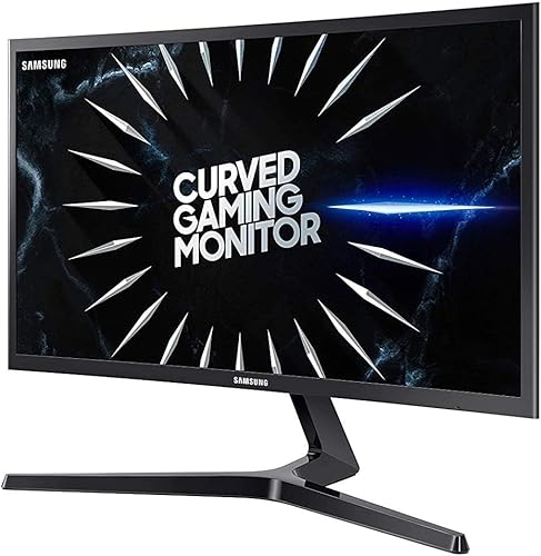 SAMSUNG Monitor curvo para juegos FHD 1080p CRG5 de 24 pulgadas, 144 Hz, 4 ms, configuración exclusiva de jugador, AMD Radeon FreeSync, modo