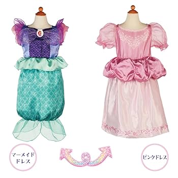 【リトルマーメイド】アリエルグッズ４点セット　アクセサリートレー　ドレス Amazon.co.jp: ティアラ ディズニー プリンセス リトル